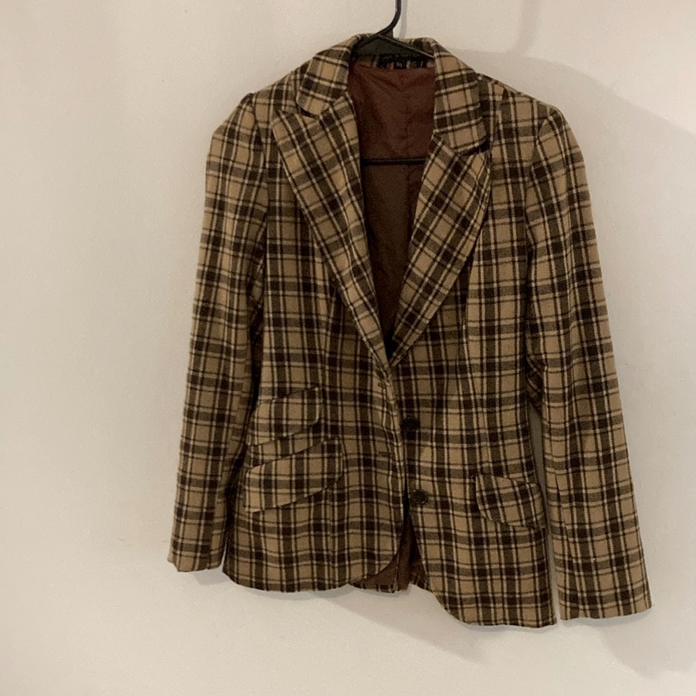 Hong Kong Plaid Blazer